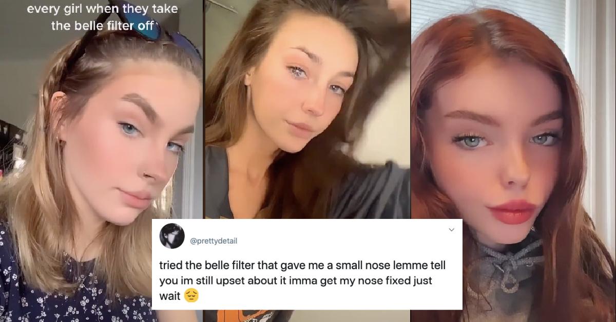 I Tried TikTok's Filter For the Perfect Contour: See Photos