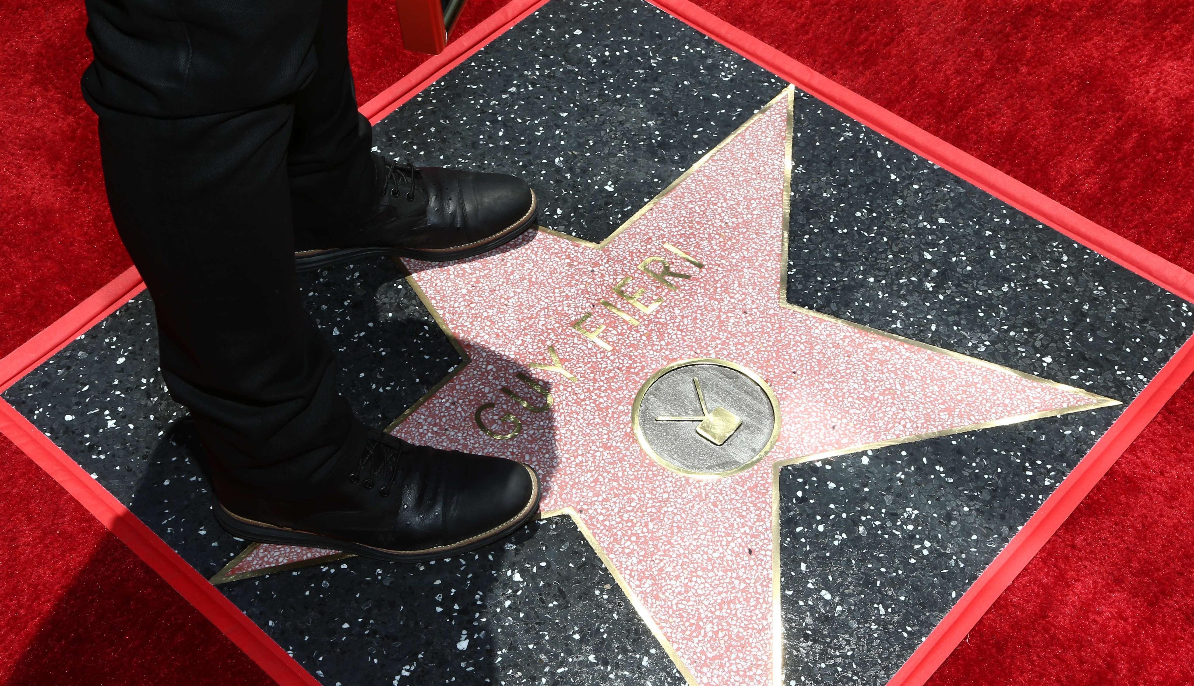 Guy Fieri's Star on the Hollywood Walk of Fame