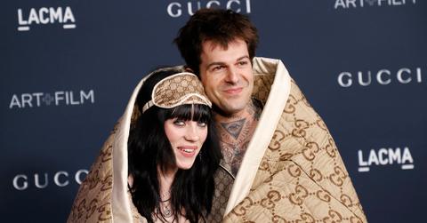 Billie Eilish and Jesse Rutherford attend the 11th Annual LACMA Art+Film Gala at Los Angeles County Museum of Art in Los Angeles, California, on November 5, 2022