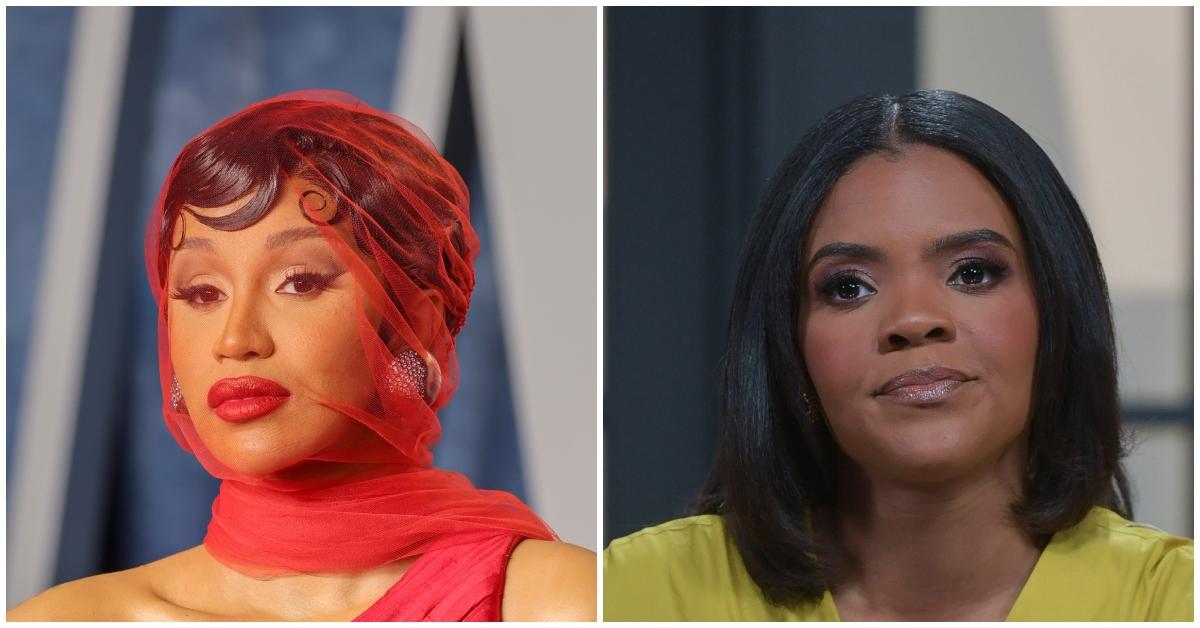 (l-r): Cardi B and Candace Owens