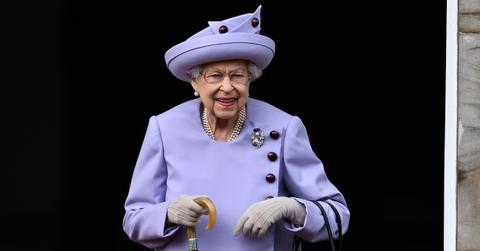 Queen Elizabeth II arrives in Scotland