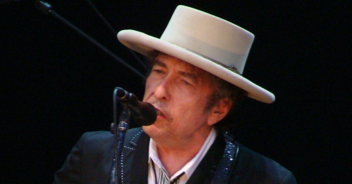 Bob Dylan at the Azkena Rock Festival.