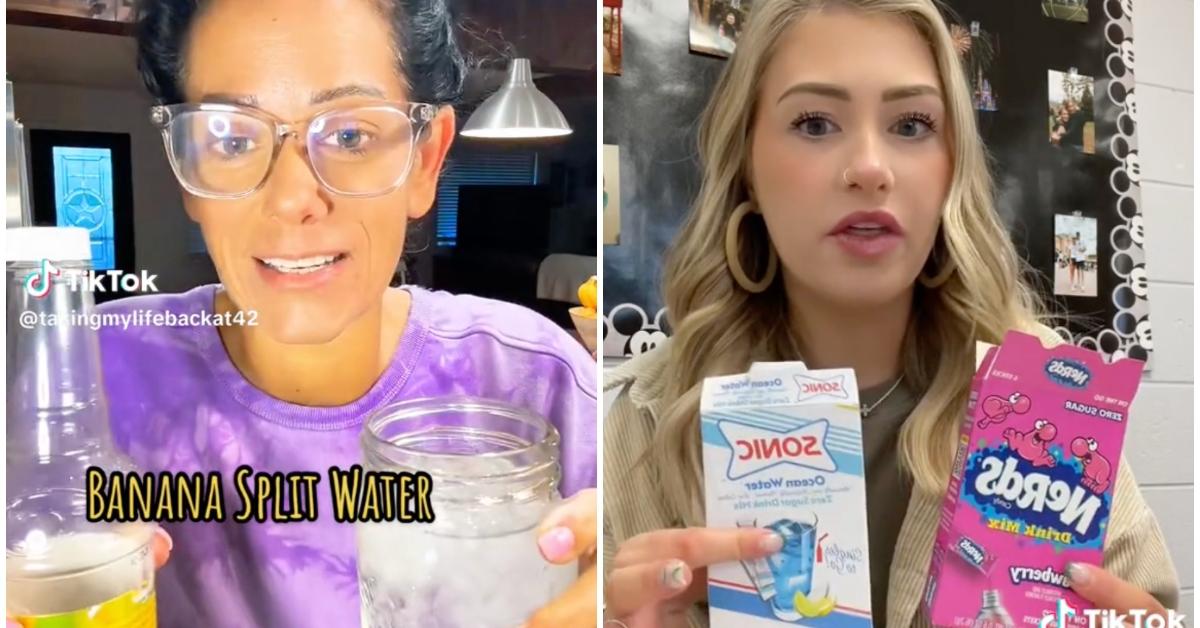 TikTok's Flavored Water Videos Are Getting Mixed Reviews