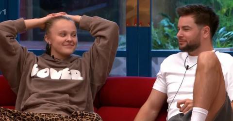 Jojo Siwa and Chris Hughes in ‘Celebrity Big Brother.’