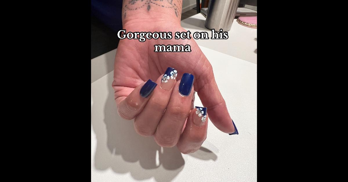 boyfriend learns how to paint nails