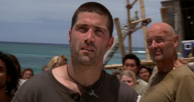 Matthew Fox as Jack and Terry O'Quinn as Locke in 'Lost'