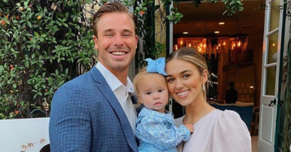 Sadie Robertson with husband Christian Huff and daughter Honey James