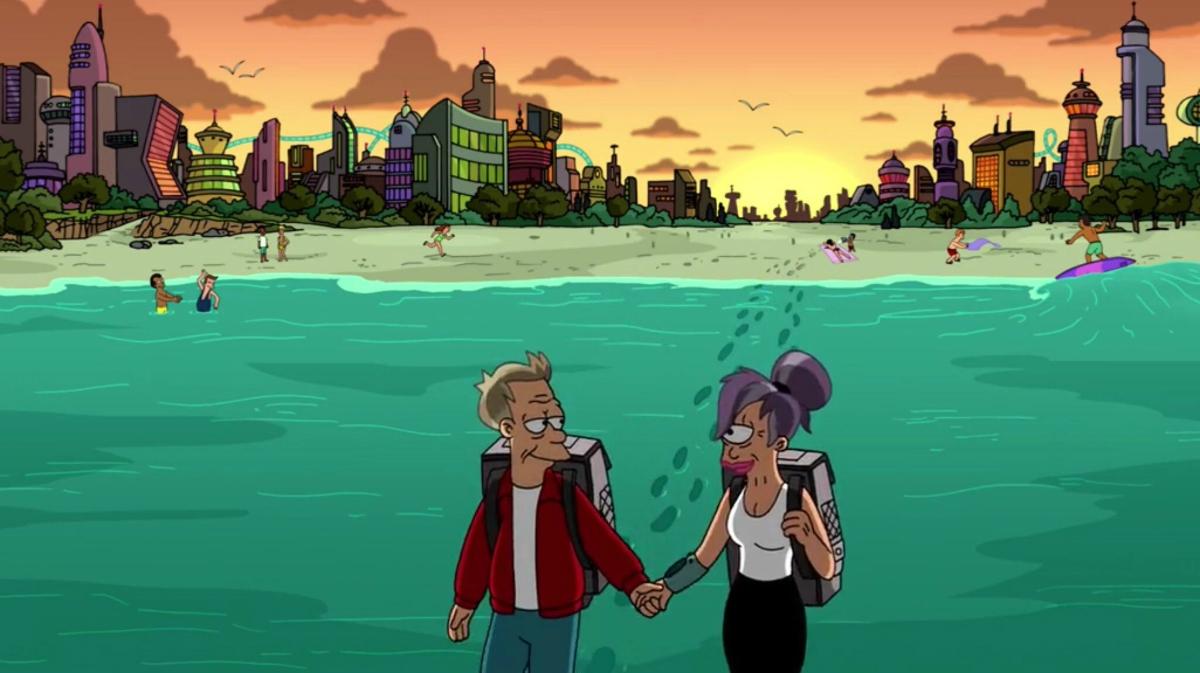 futurama meanwhile