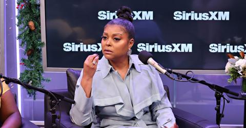 Taraji P. Henson in SiriusXM's Town Hall With The Cast Of 'The Color Purple' Hosted By Gayle King at SiriusXM Studios on Dec. 11, 2023