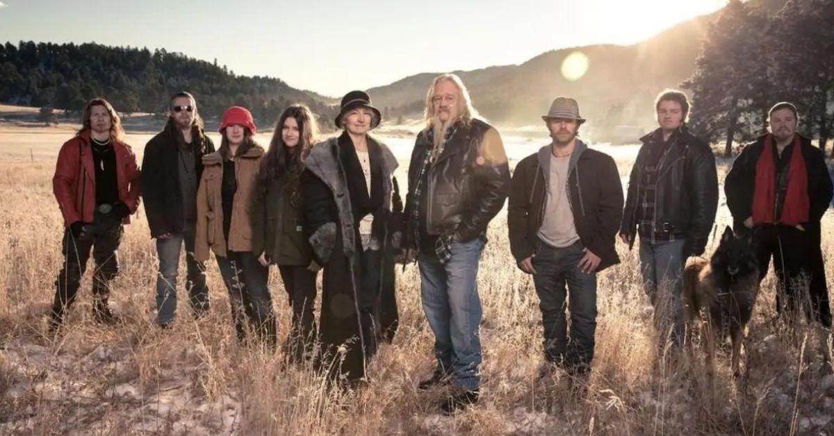 The cast of 'Alaskan Bush People' stand in a field for a promotional photo