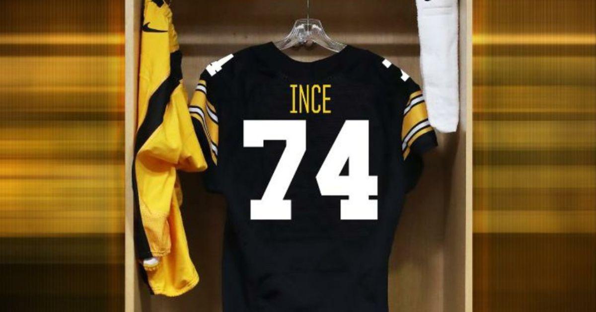 Cody Ince's University of Iowa Jersey No. 74