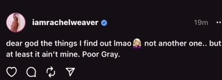 Rachel Weaver and Christen Whitman's Drama, Explained