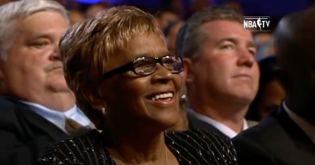 Dennis Rodman's mother Shirley at his Hall of Fame 2011 speech