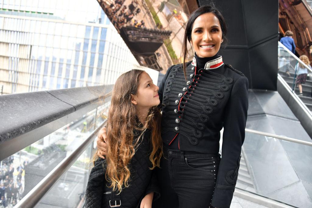 Padma and her daughter.