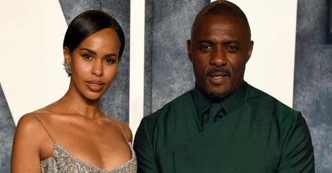 Sabrina Dhowre Elba and Idris Elba attend the 2023 Vanity Fair Oscar Party.