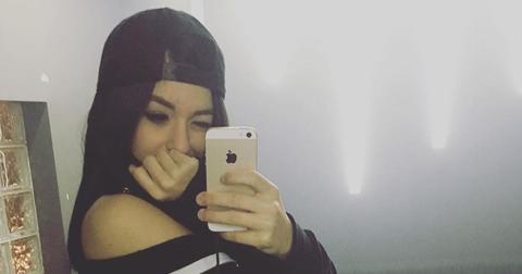 Christina Grimmie posing for a selfie