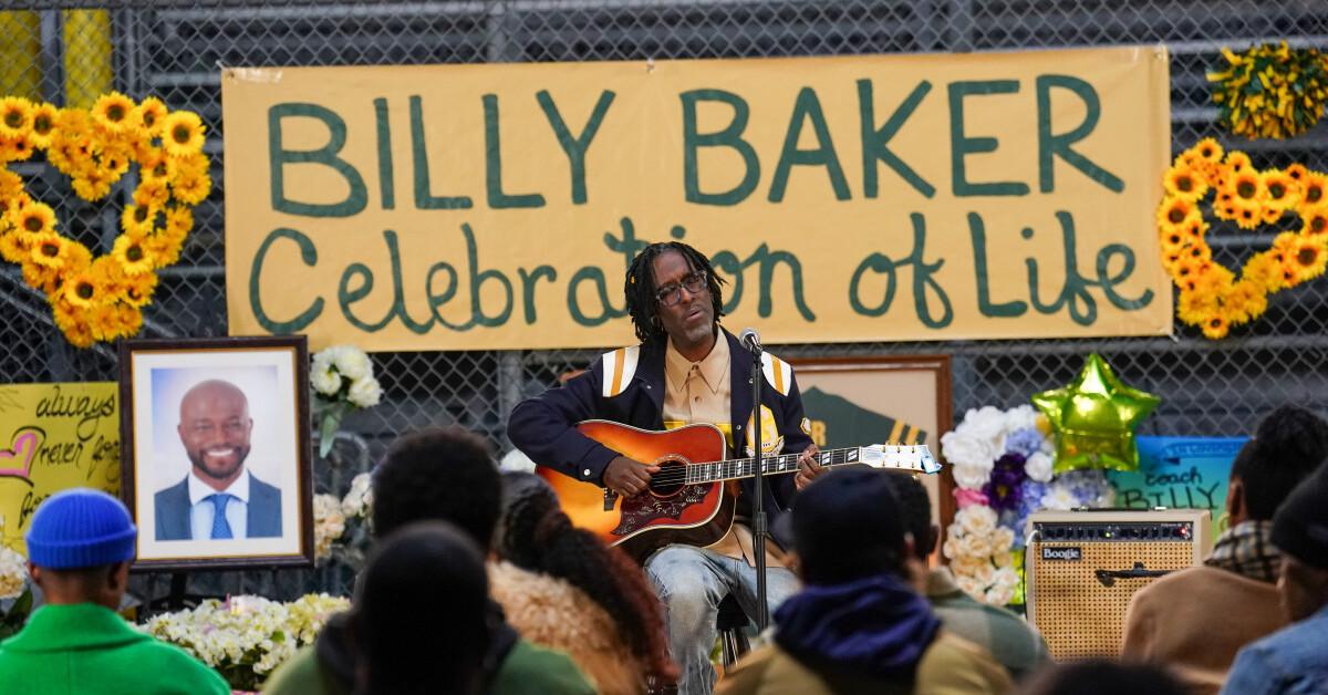 Billy Baker's celebration of life on 'All American'