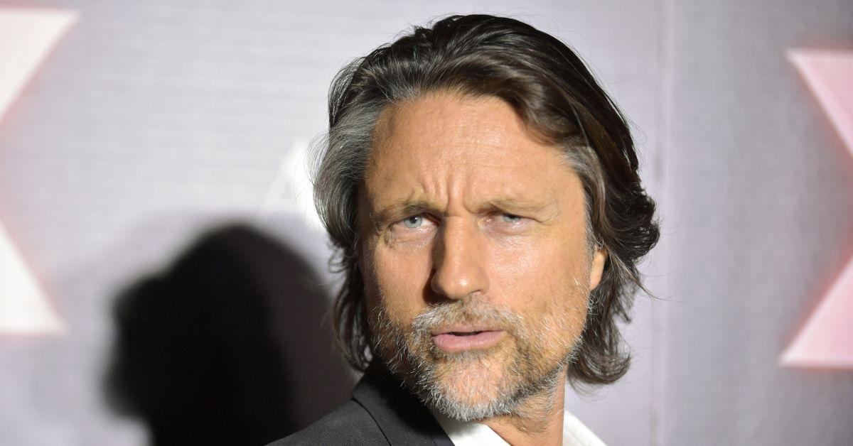 Martin Henderson attending an event.