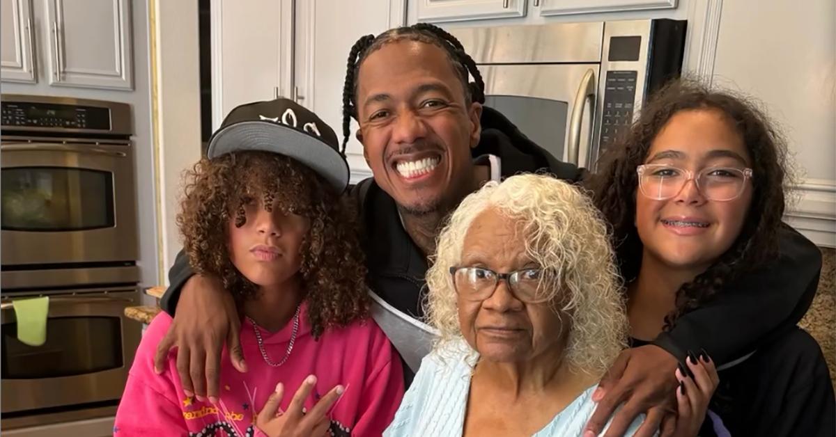 Nick Cannon and his family