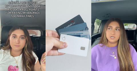 Capital One Cancels Woman Credit Card for “Paying Balance”