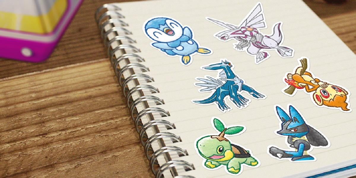 pokemon go diamond and pearl stickers