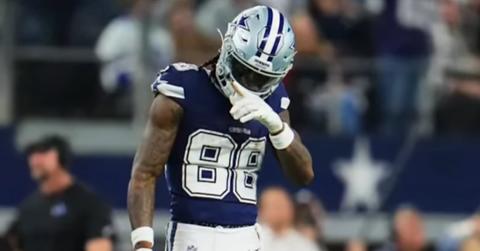 Dallas Cowboys wide receiver CeeDee Lamb has been using the "nose wipe" as his go-to celebration.