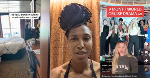 TikTokers break down the Royal Caribbean 9-month cruise drama