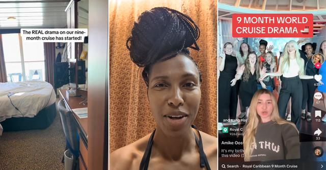 TikTokers break down the Royal Caribbean 9-month cruise drama