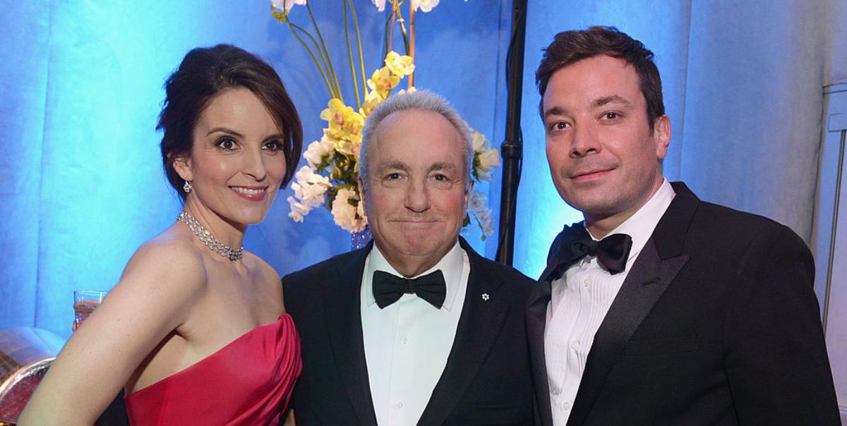 Tina Fey, Lorne Michaels, Jimmy Fallon