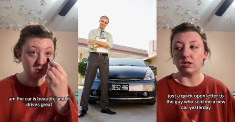 Car Salesman Hits on Customer — She Replies in Viral Clip