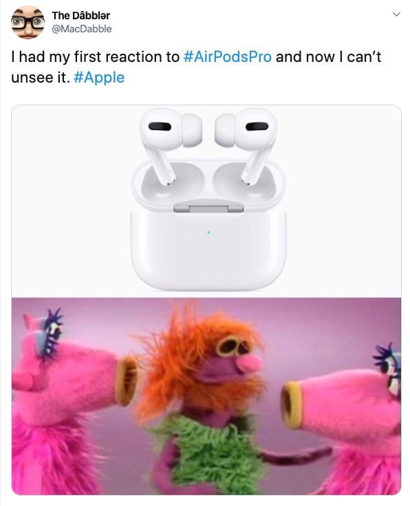 airpods snowth muppets