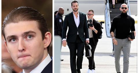 Barron Trump Has Been Friendly With the Tate Brothers