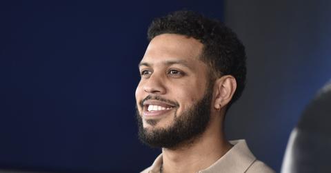 Sarunas Jackson at the Los Angeles Premiere of "Ambulance" on April 4, 2022