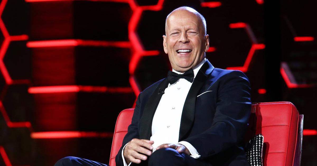 Bruce Willis attends a Comedy Central roast.
