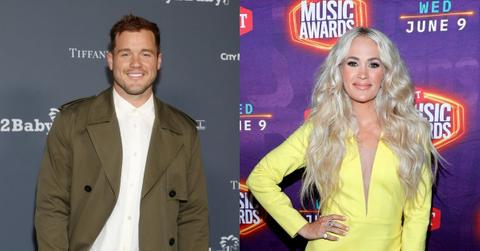 Colton Underwood and Carrie Underwood