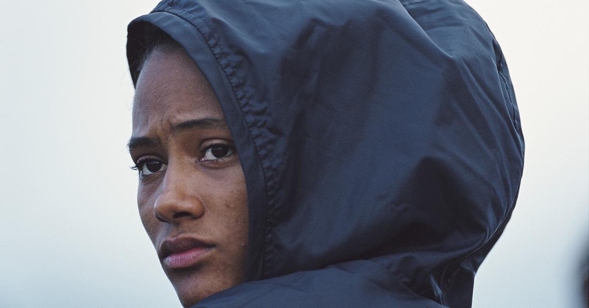 Marion Jones at the U.S. Track & Field Championships in 1999. 