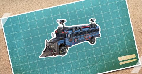 The Armored Battle Bus in 'Fortnite'