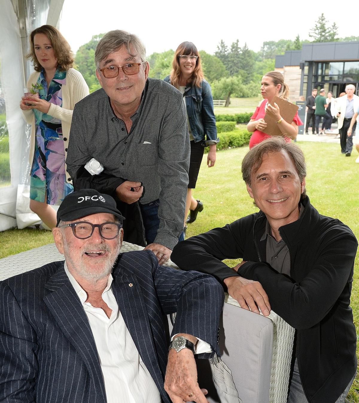 Norman Jewison with sons Michael and Kevin