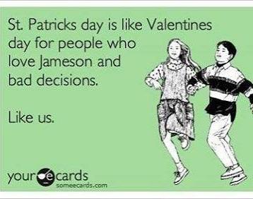 St. patrick's day meme valentine's day