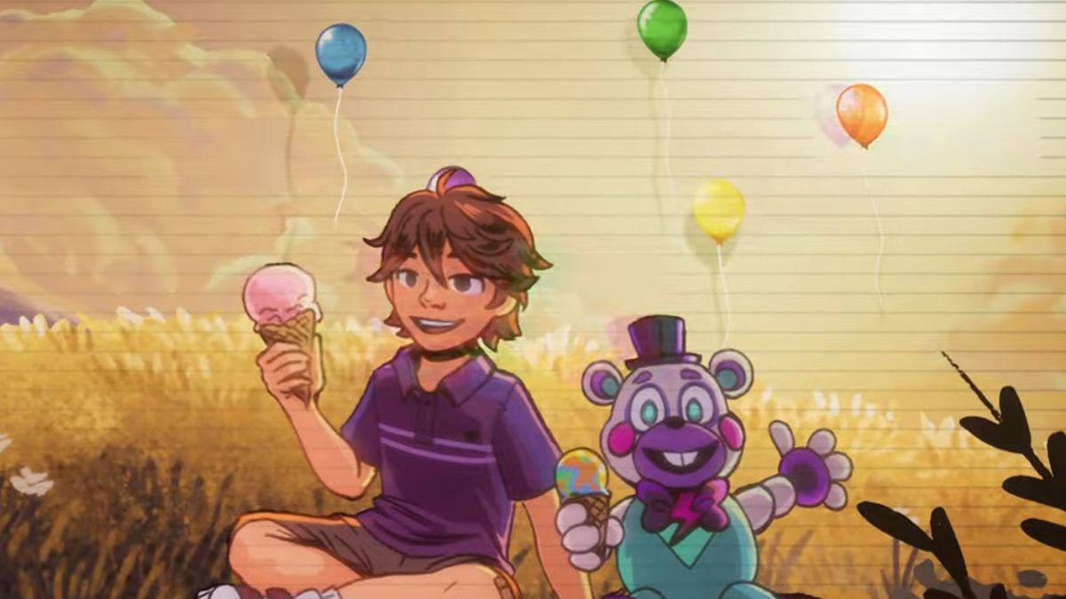 Fnaf gregory x cassie