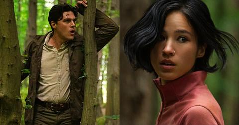 Side by side stills from Netflix's 'Don't Move'