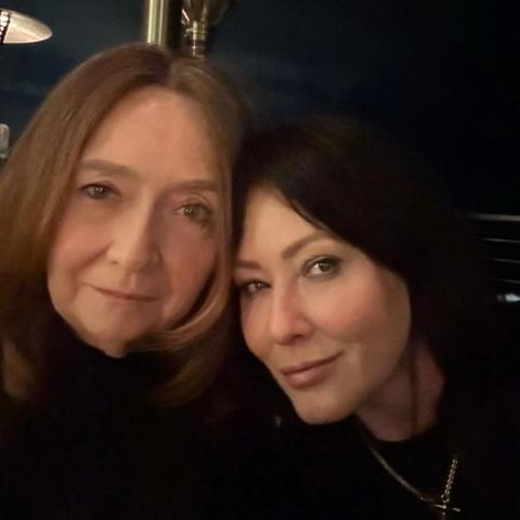 shannen doherty with mom rosa