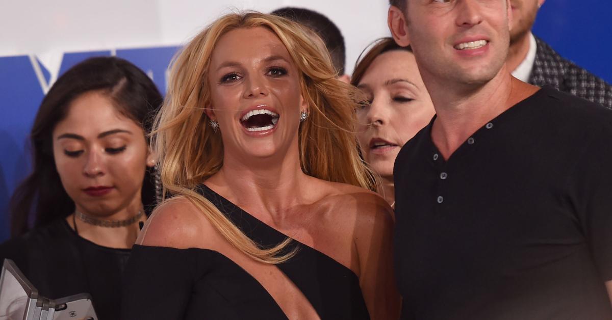 Britney Spears at the 2016 MTV Video Music Awards at Madison Square Garden.