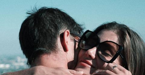 Tori and Jordan hugging each other.