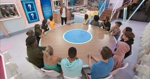 The first nomination ceremony of 'Big Brother' Season 24.