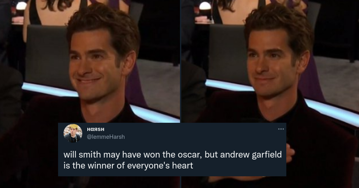 Andrew Garfield Fans Are Making His Oscars Reactions Into Memes