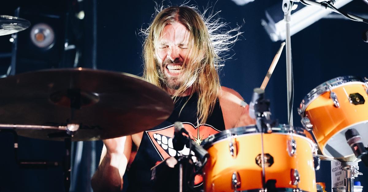 Taylor Hawkins performs.