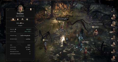 'Gord' Subjects exploring the dark and mythical forests of Lysatia.