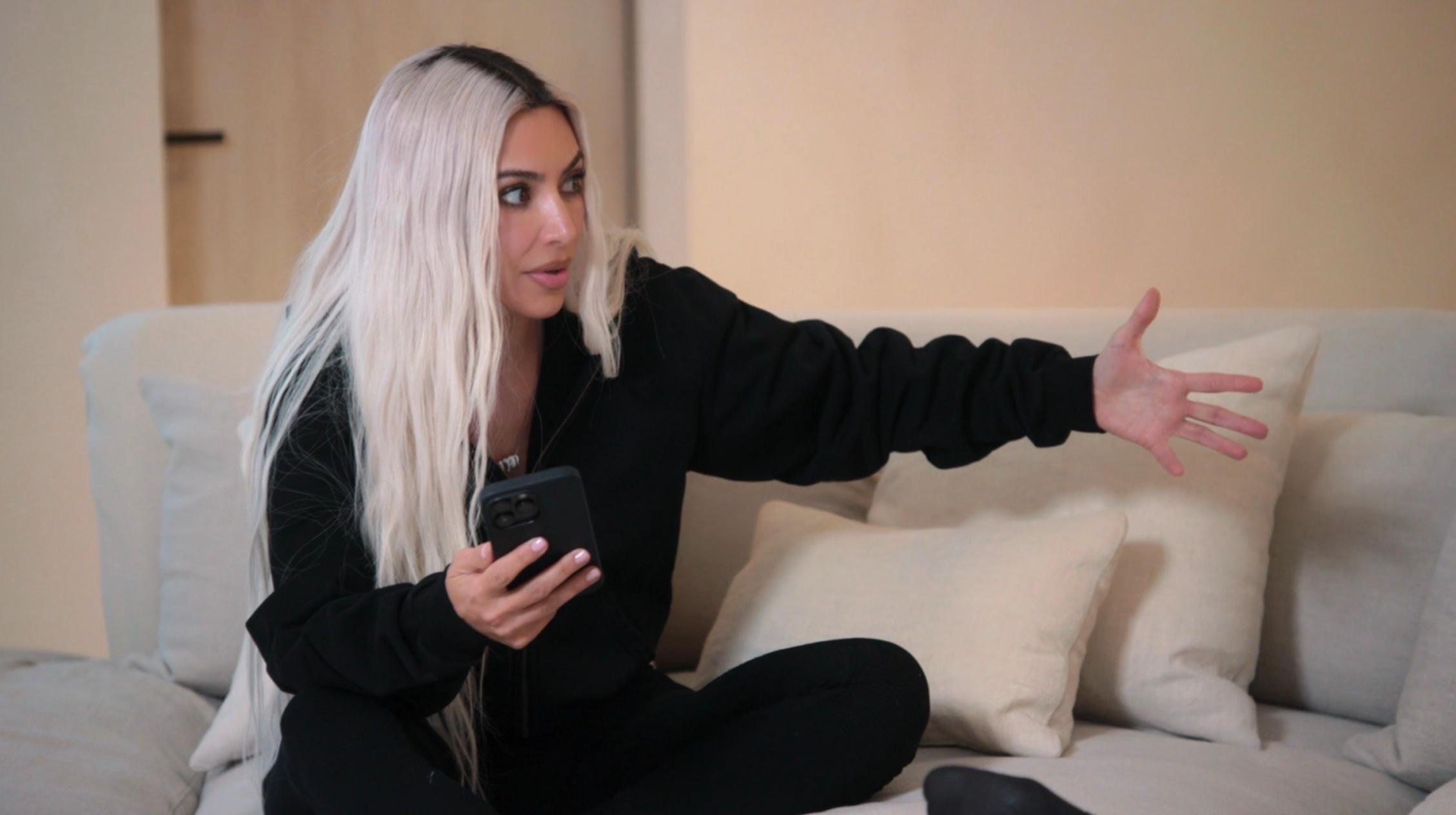 Kim Kardashian in 'The Kardashians' on Hulu