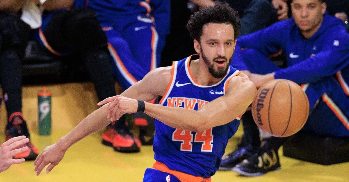 Landry Shamet #44 of the New York Knicks 